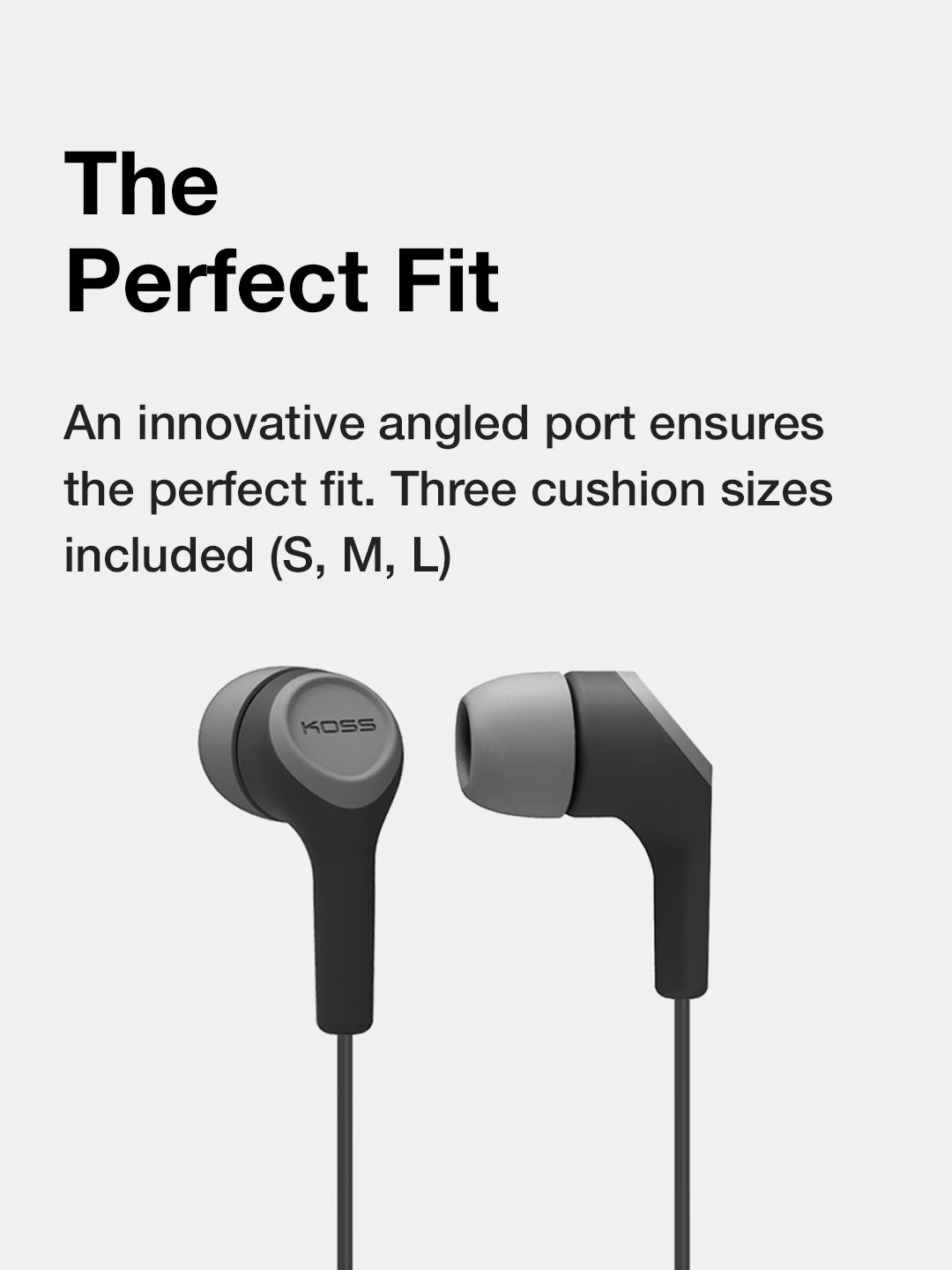 Koss BT115i - Bluetooth In-Ear Wireless Earphones - Black Koss BT115i - Bluetooth In-Ear Wireless Earphones - Black